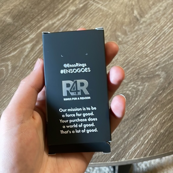 Enso platinum silicone ring - Picture 7 of 10